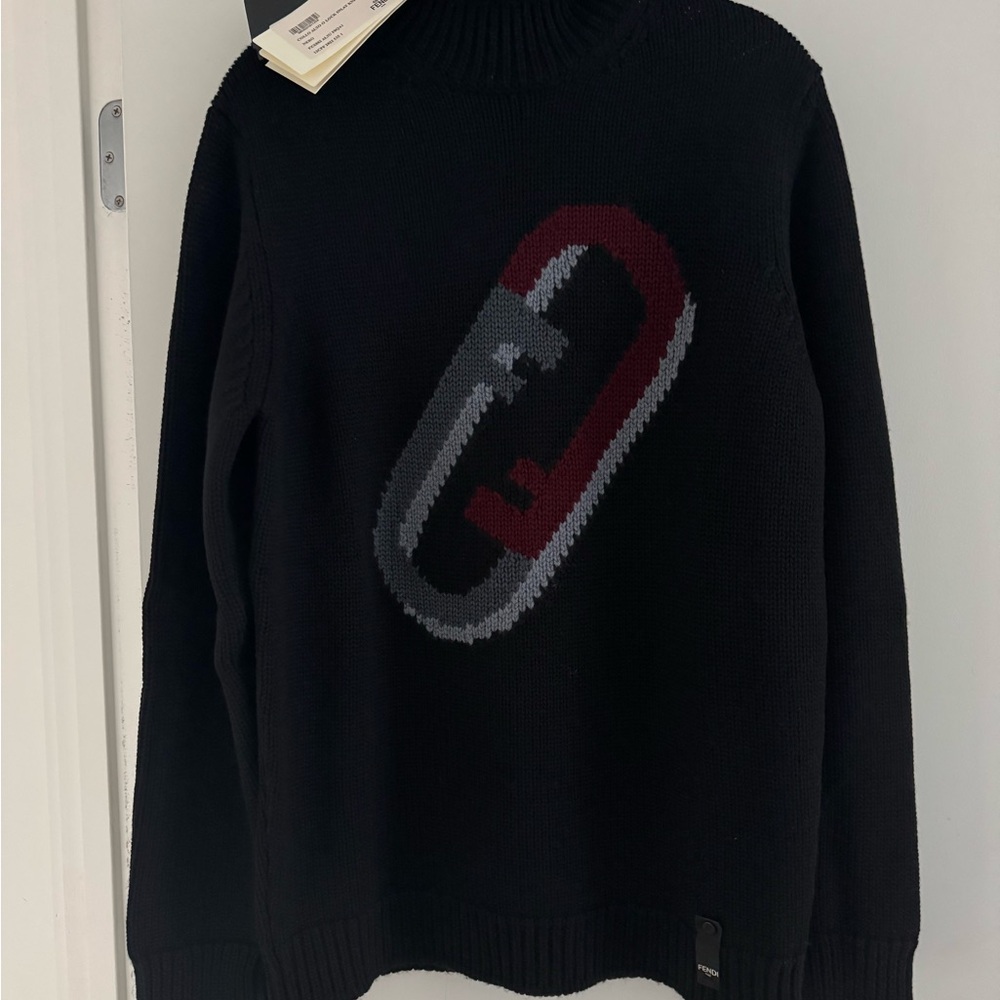 FENDI / Sweater / 48 / BLK / 12CPF-22-535